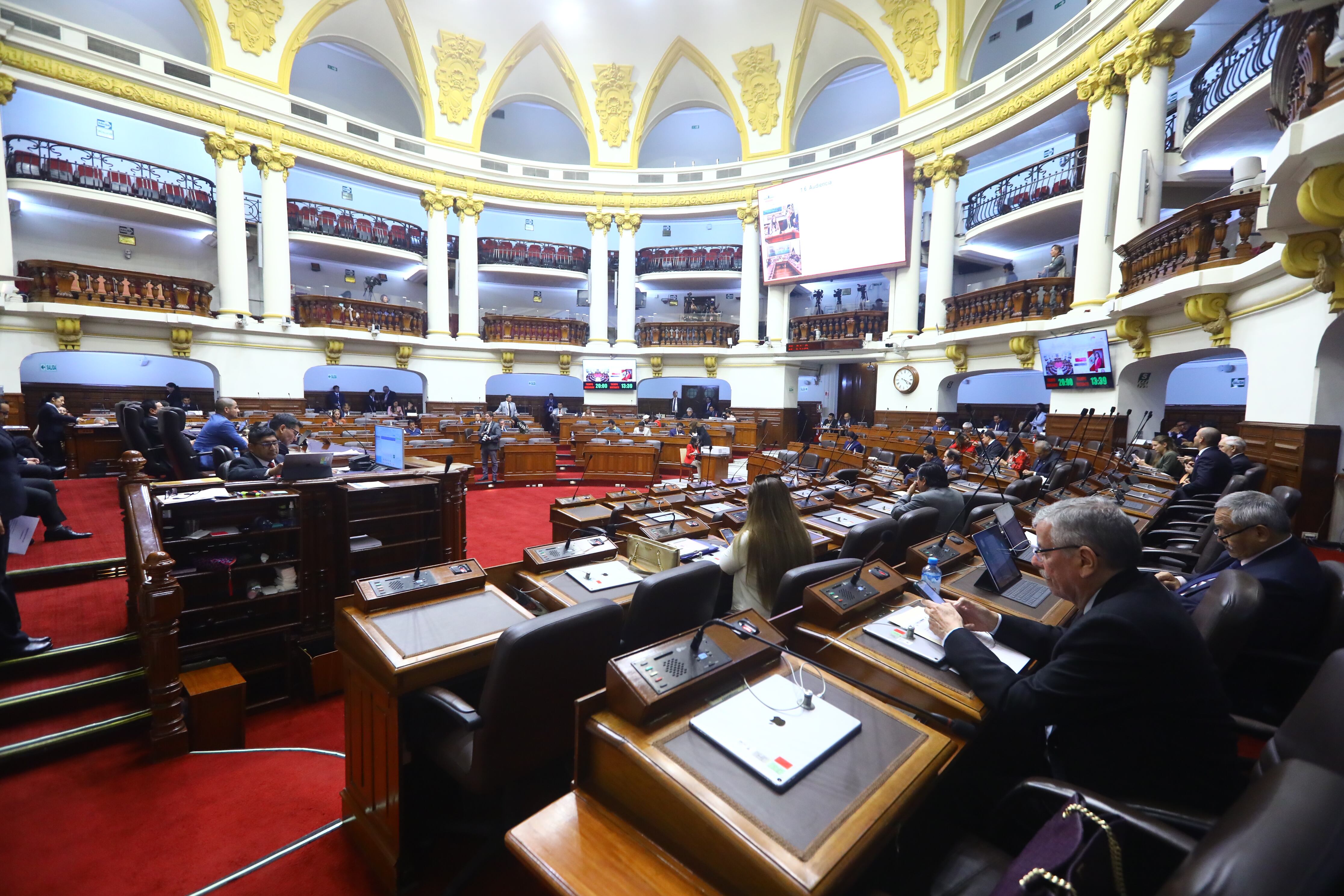 Congreso de Perú. Foto: EFE.
