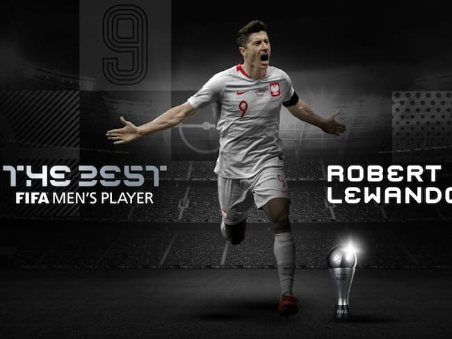 Robert Lewandowski, ganador del premio The Best de la FIFA