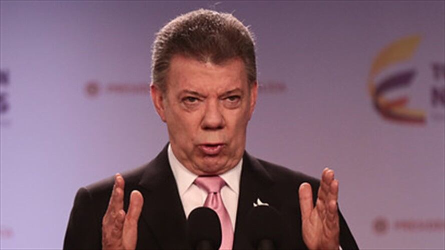 Juan Manuel Santos. Foto: Colprensa