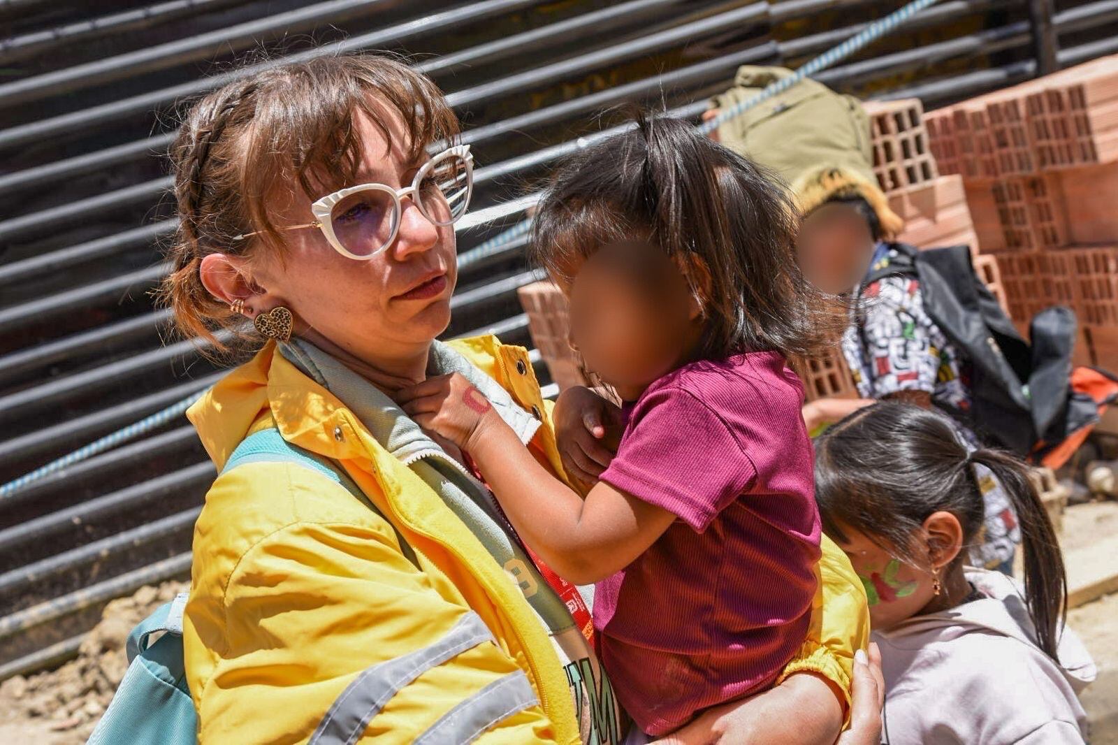 Altos riesgos de inseguridad alimentaria sufren los menores Emberá que se quedaron en Bogotá. Cortesía: Alcaldía de Bogotá