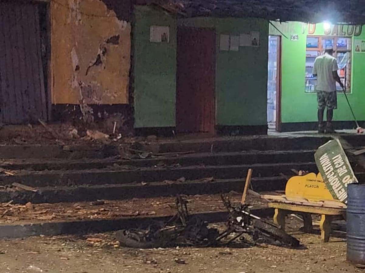 Explosión de ‘motobomba’ y un policía herido tras ataques de disidencias en Jamundí, Valle