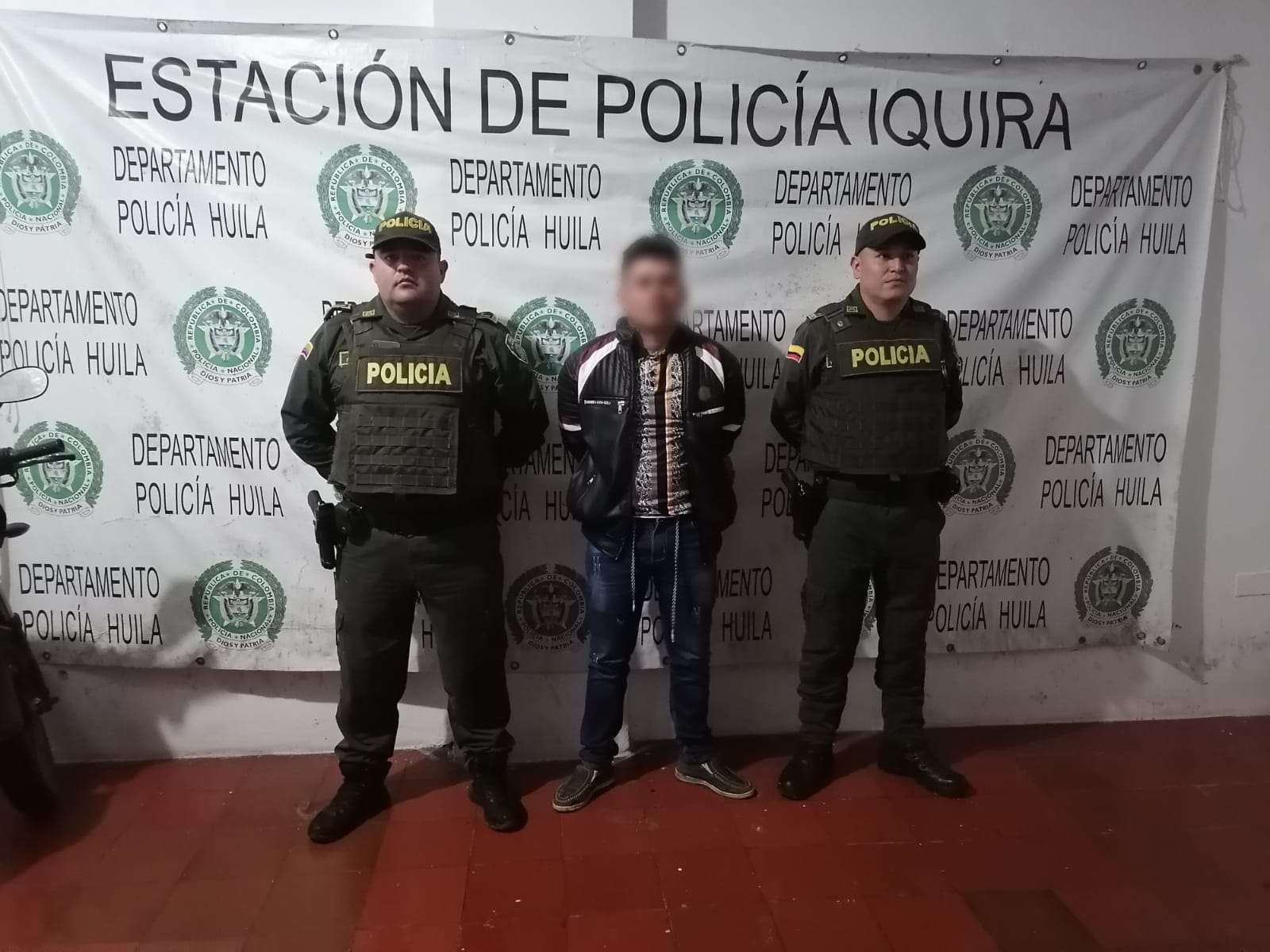 Las capturas se dieron en los municipios de Iquira y Guadalupe.