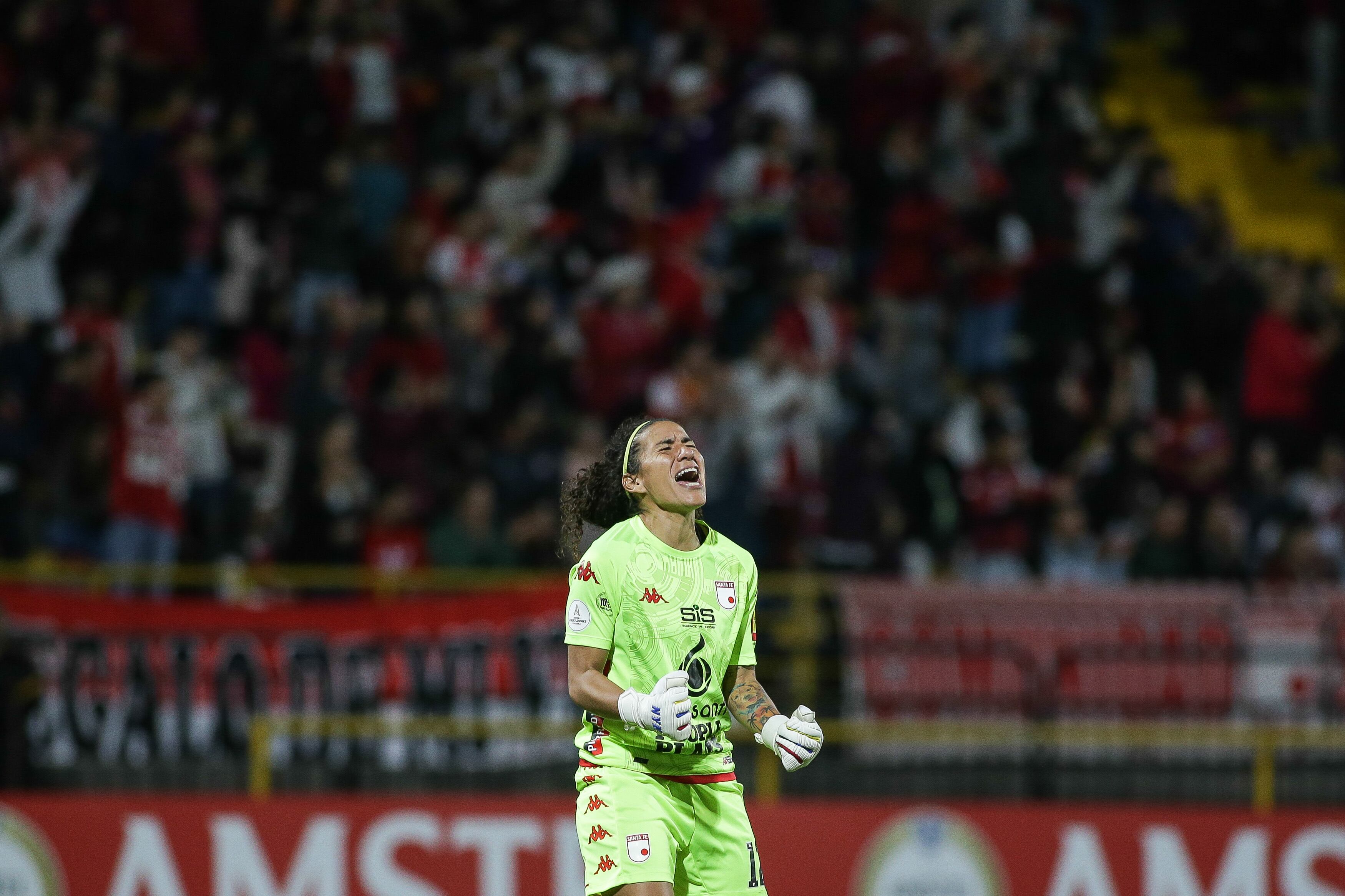 Indpendiente Santa Fe en el Metropolitano de Techo.(Colprensa - John Paz)