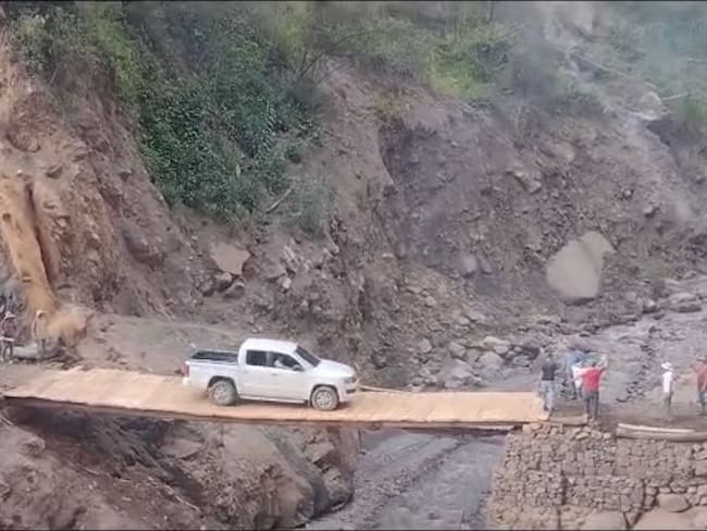Gobernación se pronunció por construcción de puente artesanal en San Andrés