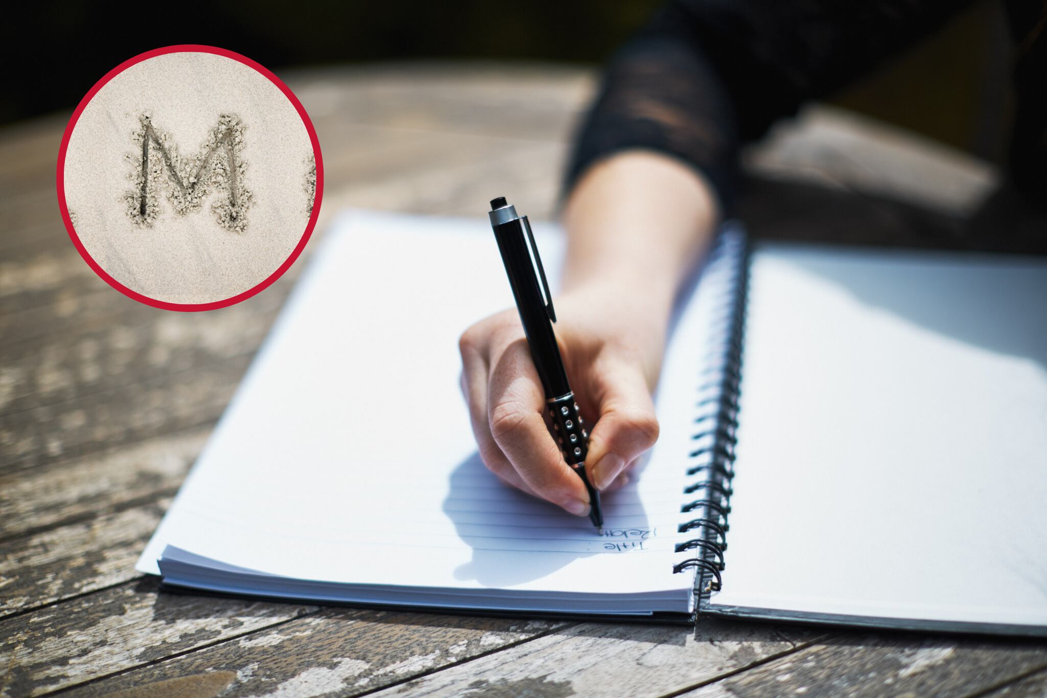 Cómo escribe la letra M una persona ansiosa - Getty Images
