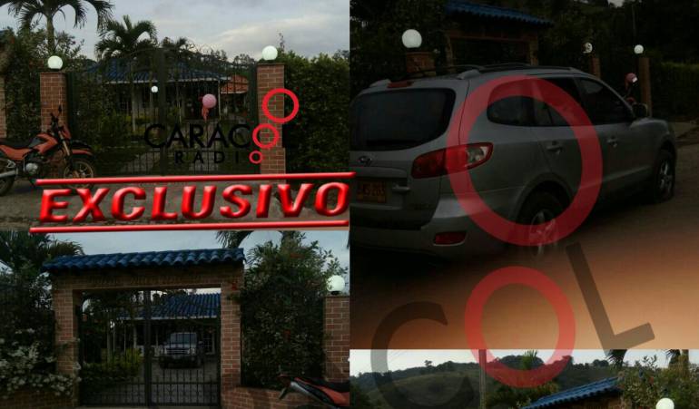 Imágenes de la cabaña donde fue abatido el cabecilla del Clan del Golfo.