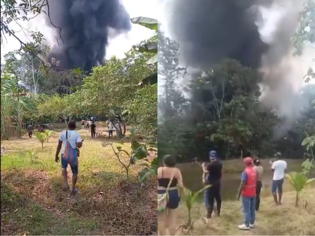 Así fueron los momentos previos del accidente del avión de la Fuerza Aeroespacial en Putumayo