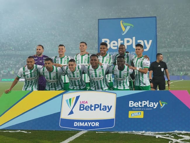 Once titular de Atlético Nacional en el clásico contra Medellín / Colprensa.