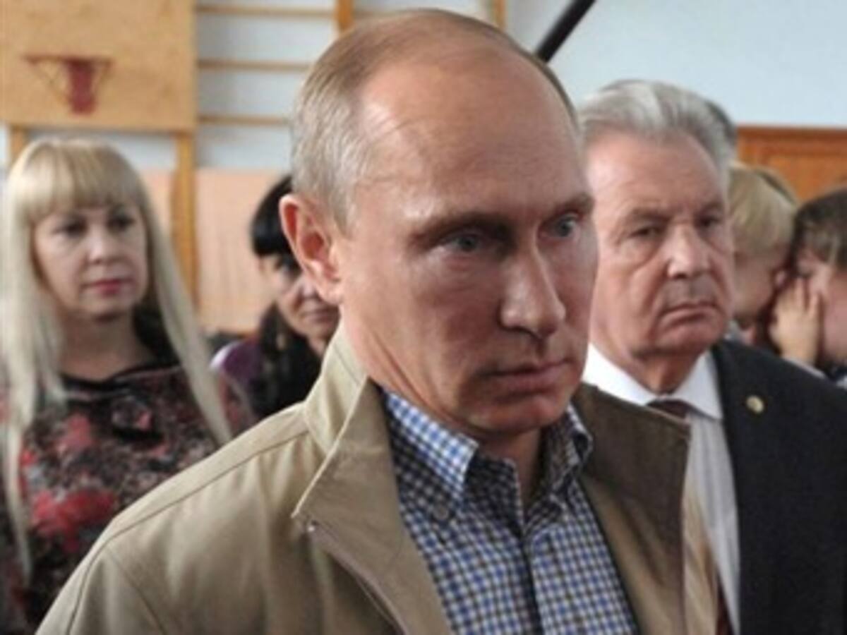 Vladímir Putin: "Acusar al Gobierno sirio de usar armas químicas es una tontería"