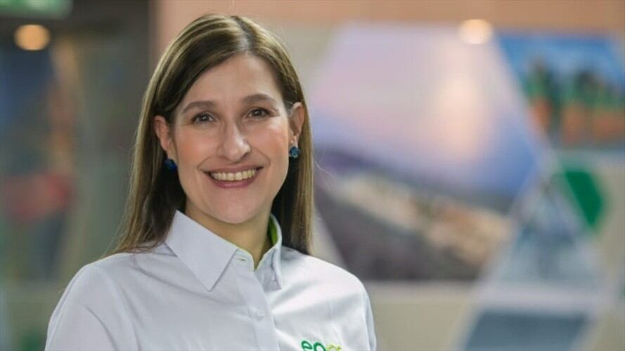 Mónica Ruiz es la nueva gerente encargada de EPM, tras la salida de Álvaro Rendón. Foto: EPM