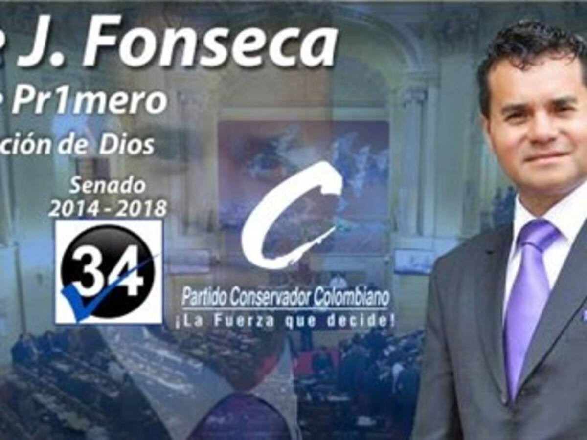 Jesse Jairo Fonseca, número 34 al senado por el Partido Conservador