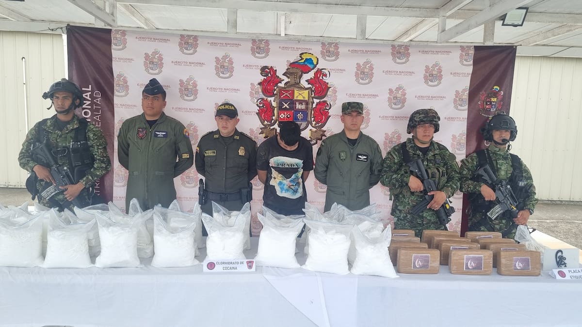 En operación binacional realizada en Nariño fueron destruidas 1.8 toneladas de cocaína
