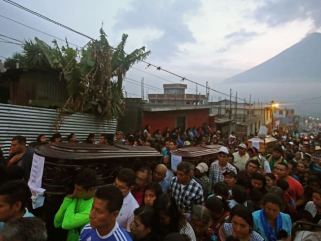 El drama en Guatemala por el Volcán de Fuego