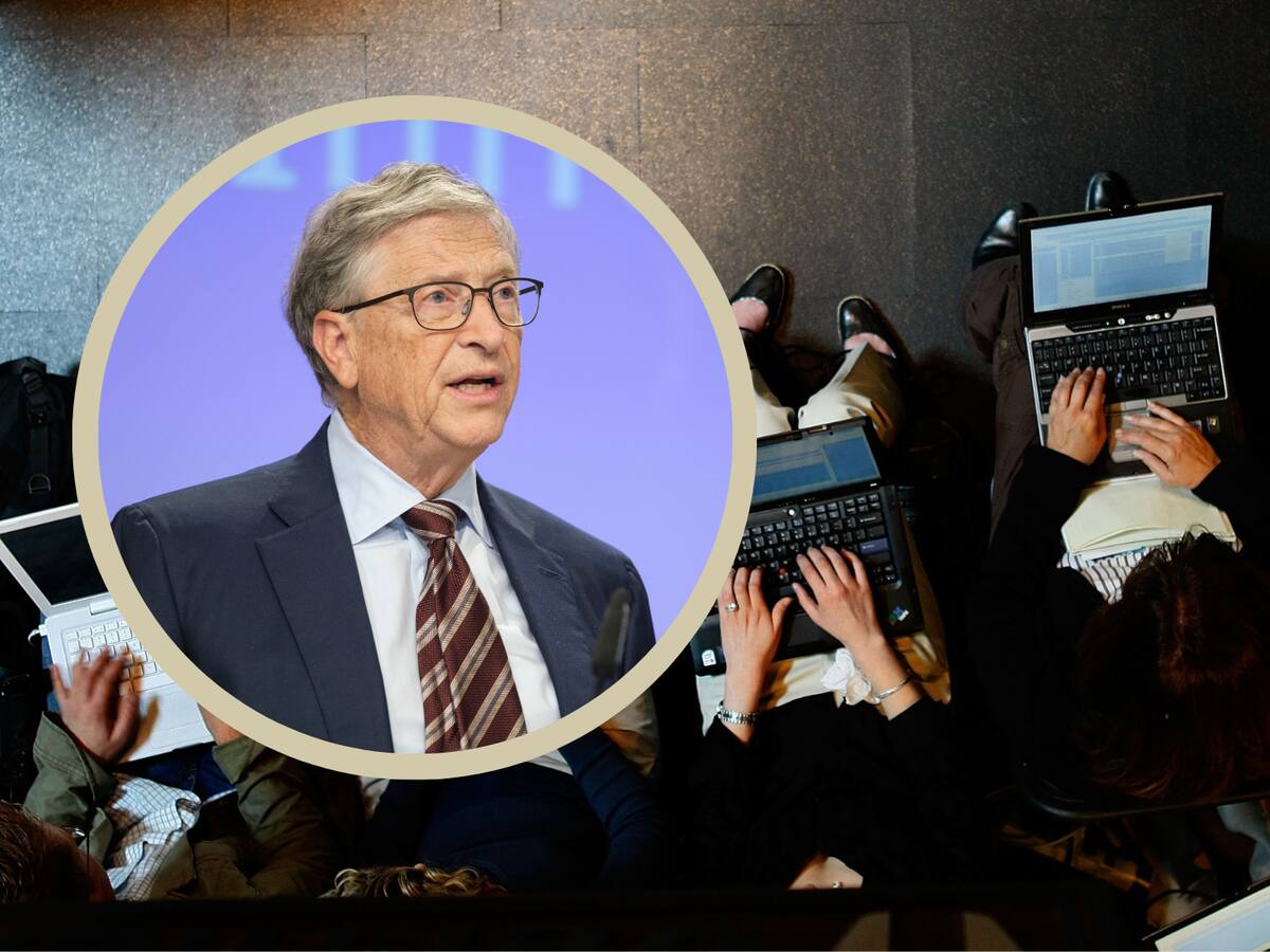 Los únicos tres empleos que no serán reemplazados por la IA según Bill Gates