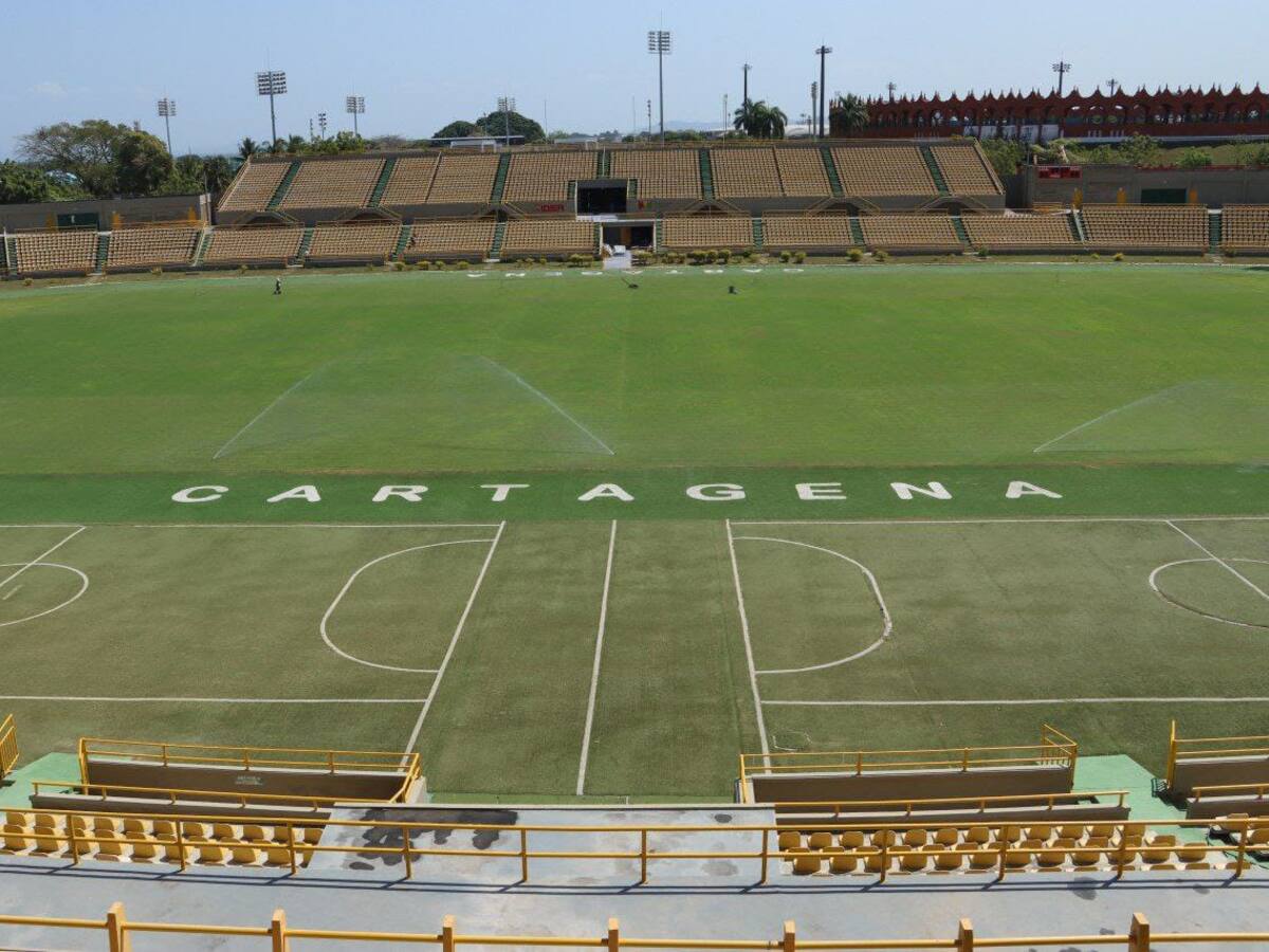 Real Cartagena recibe a Patriotas en un estadio Jaime Morón recién intervenido