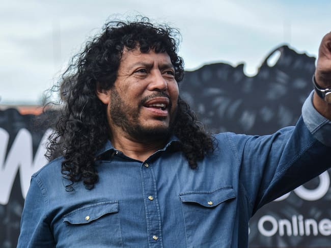 Former Colombian goalkeeper Rene Higuita gestures prior to get his hair cut at the Atanasio Girardot Stadium in Medellin, on July 6, 2019. - Higuita bet that he would cut hir hair if Colombia's team did not win the Copa America football tournament held in Brazil. (Photo by JOAQUIN SARMIENTO / AFP) (Photo credit should read JOAQUIN SARMIENTO/AFP via Getty Images)