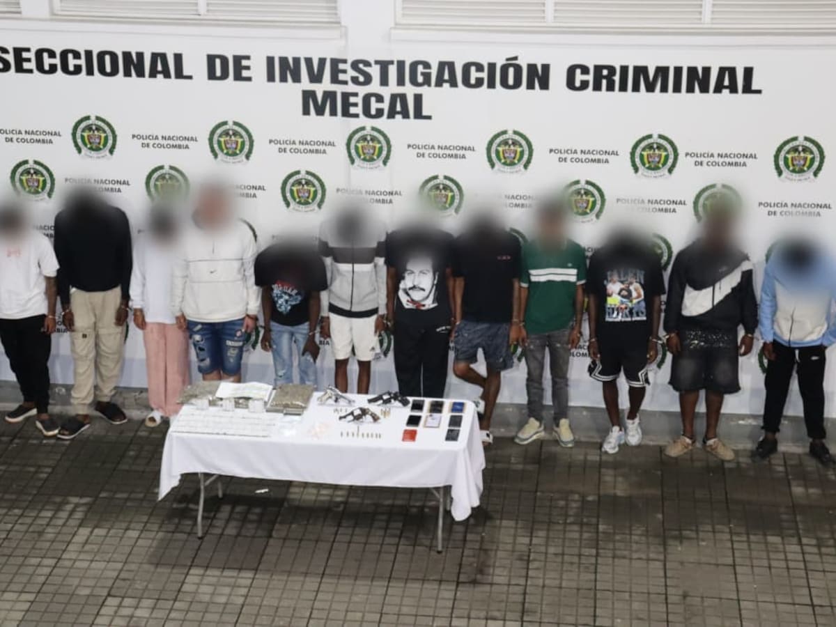 Desarticulan banda en el oriente de Cali responsable de al menos 12 homicidios