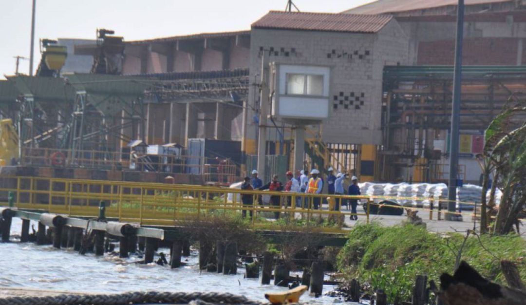 Muelle de Monómeros en Barranquilla
