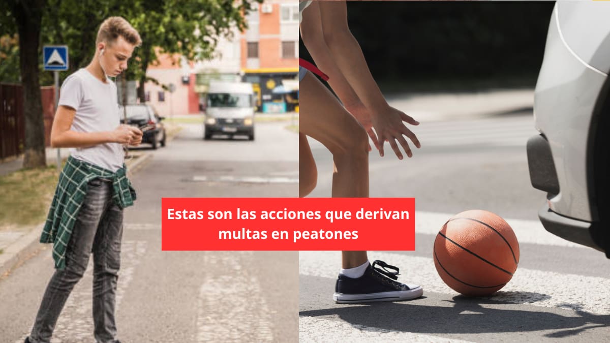 Multa de hasta 1 SMDLV a PEATONES que cometan estas imprudencias en las vías: Así puede salvarse