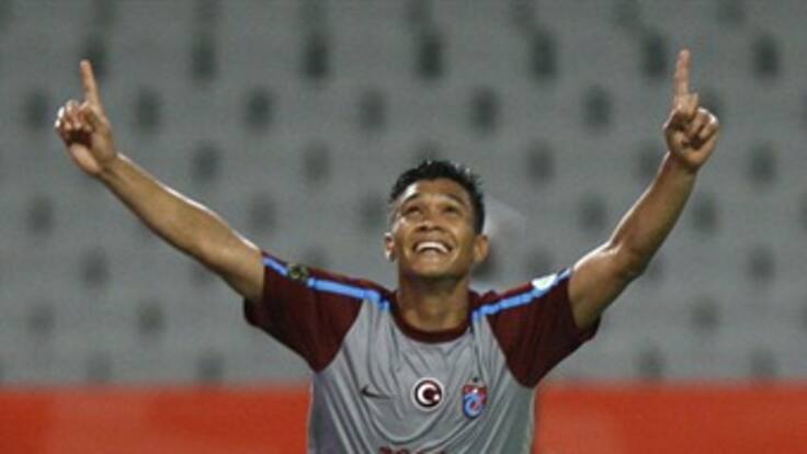 Con tres goles de Teófilo Gutiérrez el Trabzonspor gana la Supercopa de Turquía