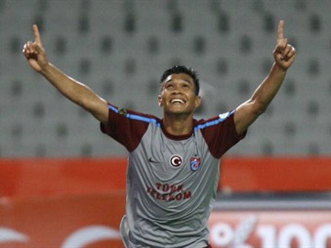 Con tres goles de Teófilo Gutiérrez el Trabzonspor gana la Supercopa de Turquía