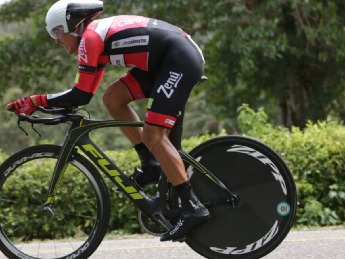 Alex Cano se queda con la CRI de La Vuelta a Colombia y es segundo