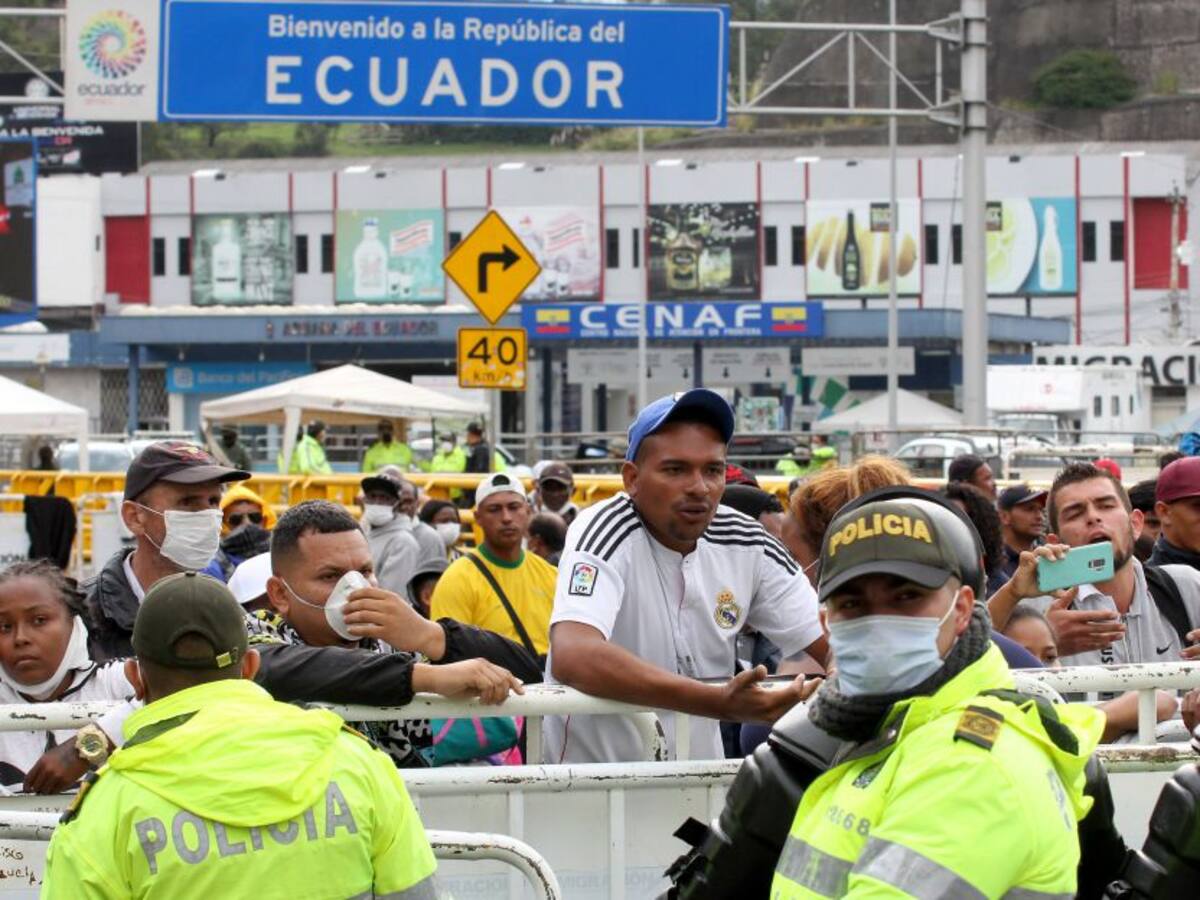 Colombia abrió la frontera en Rumichaca