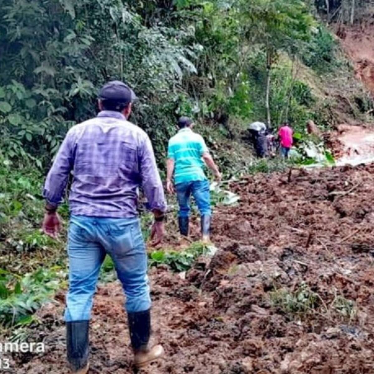Falta de recursos impide la recuperación del municipio Cañasgordas por las lluvias