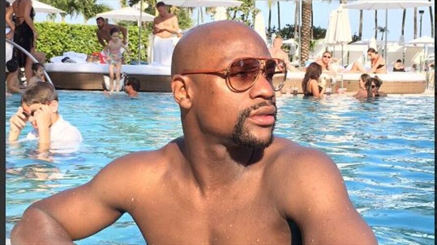 Floyd Mayweather . Foto: En Twitter: @FloydMayweather