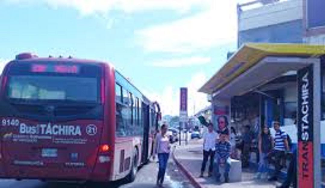 Transporte público Táchira. 