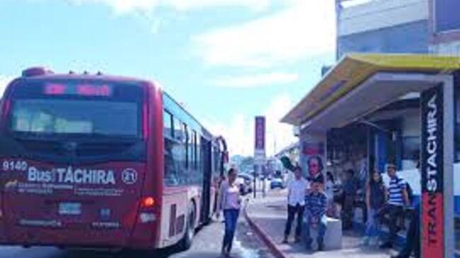 Transporte público Táchira.