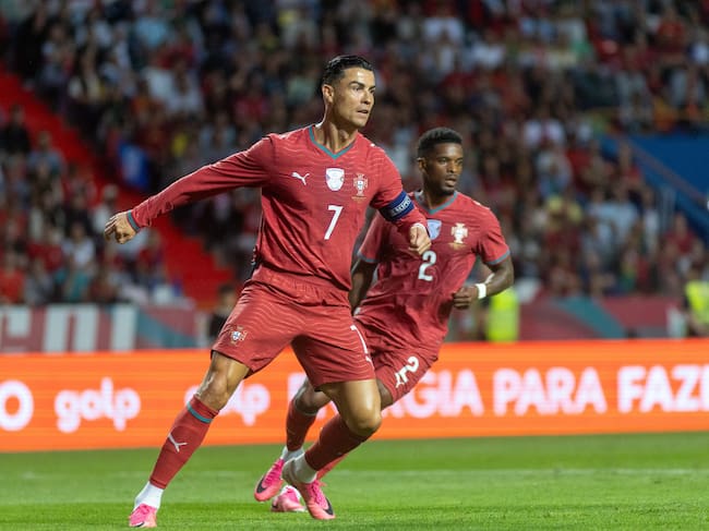 Cristiano Ronaldo, jugador de la Selección de Portugal. Foto: Getty Images.