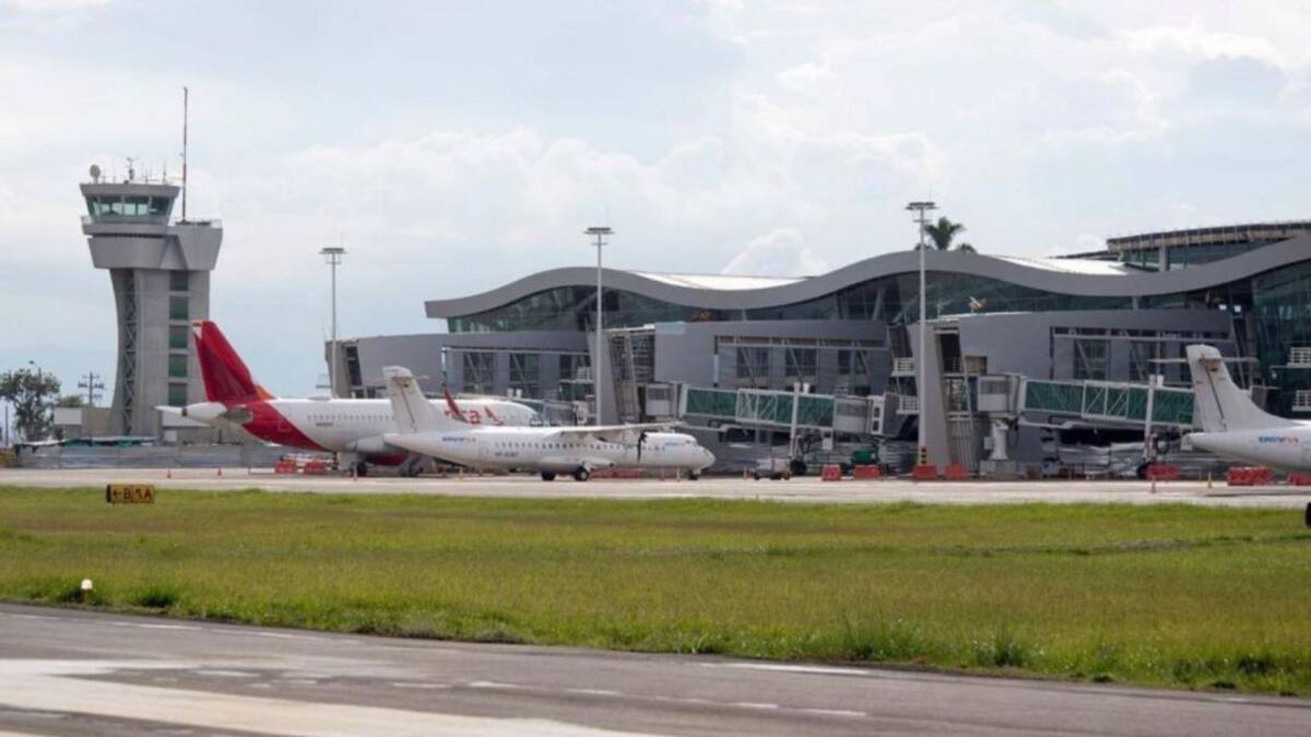 Reducción de pasajeros en el aeropuerto de Pereira durante Semana Santa