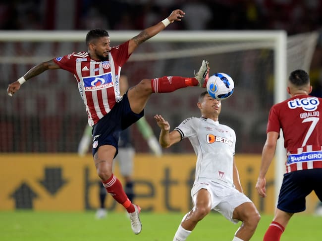 Yesus Cabrera en su paso por Junior. (Photo by Raul ARBOLEDA / AFP) (Photo by RAUL ARBOLEDA/AFP via Getty Images)