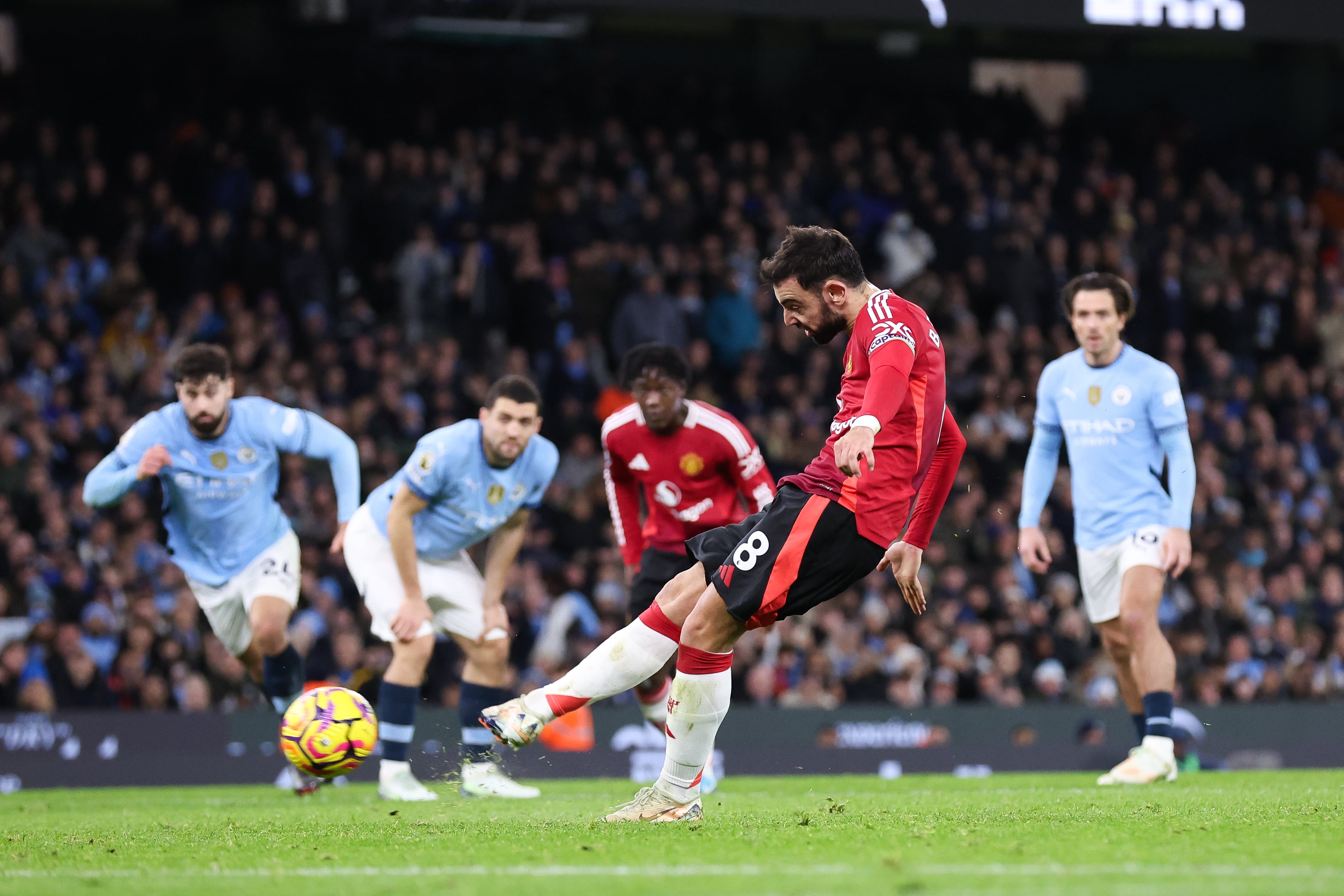 Manchester City vs Manchester United (Photo by Alex Livesey - Danehouse/Getty Images)