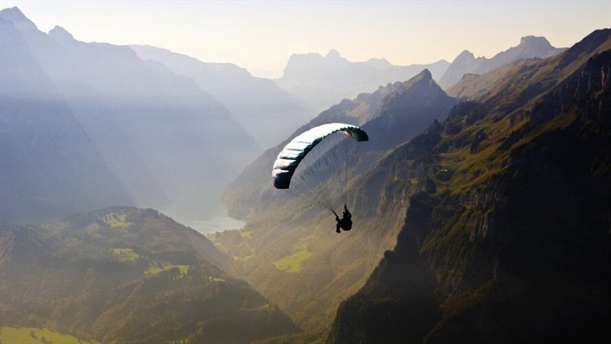 Un parapentista perdió la vida en un accidente . Foto: Getty Images