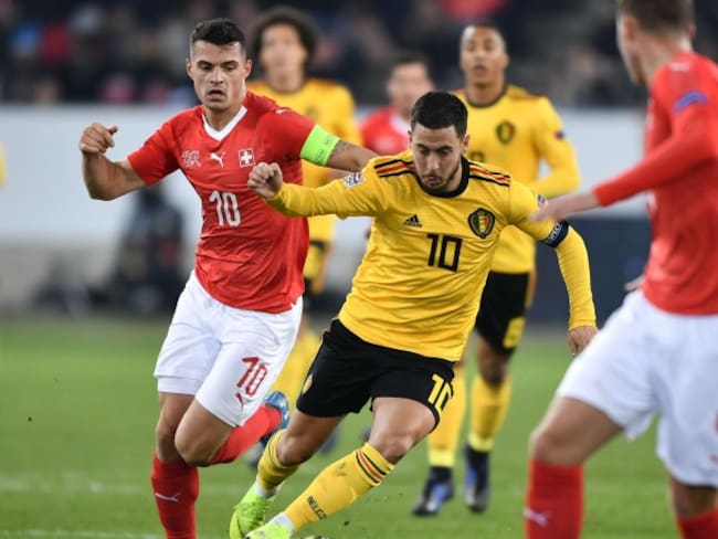 Suiza goleó a Bélgica y avanzó en la Liga de Naciones