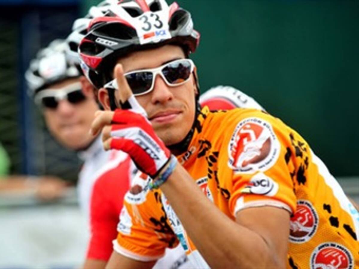 Óscar Sánchez mantuvo el liderato en la Vuelta a Costa Rica