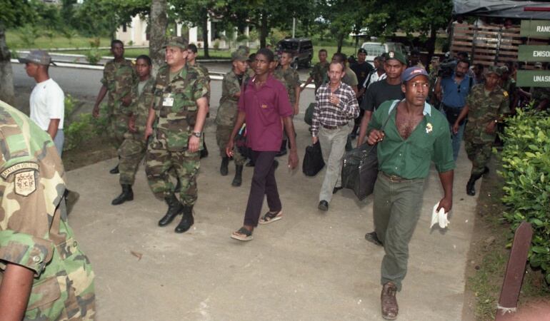 Guerrilleros desmovilizados 