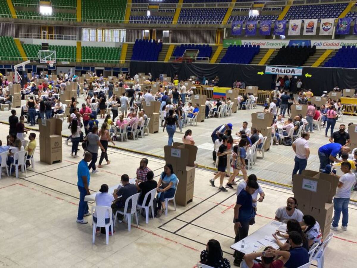 Cali: Mientras votaban aparecieron 5 personas reportadas como desaparecidas