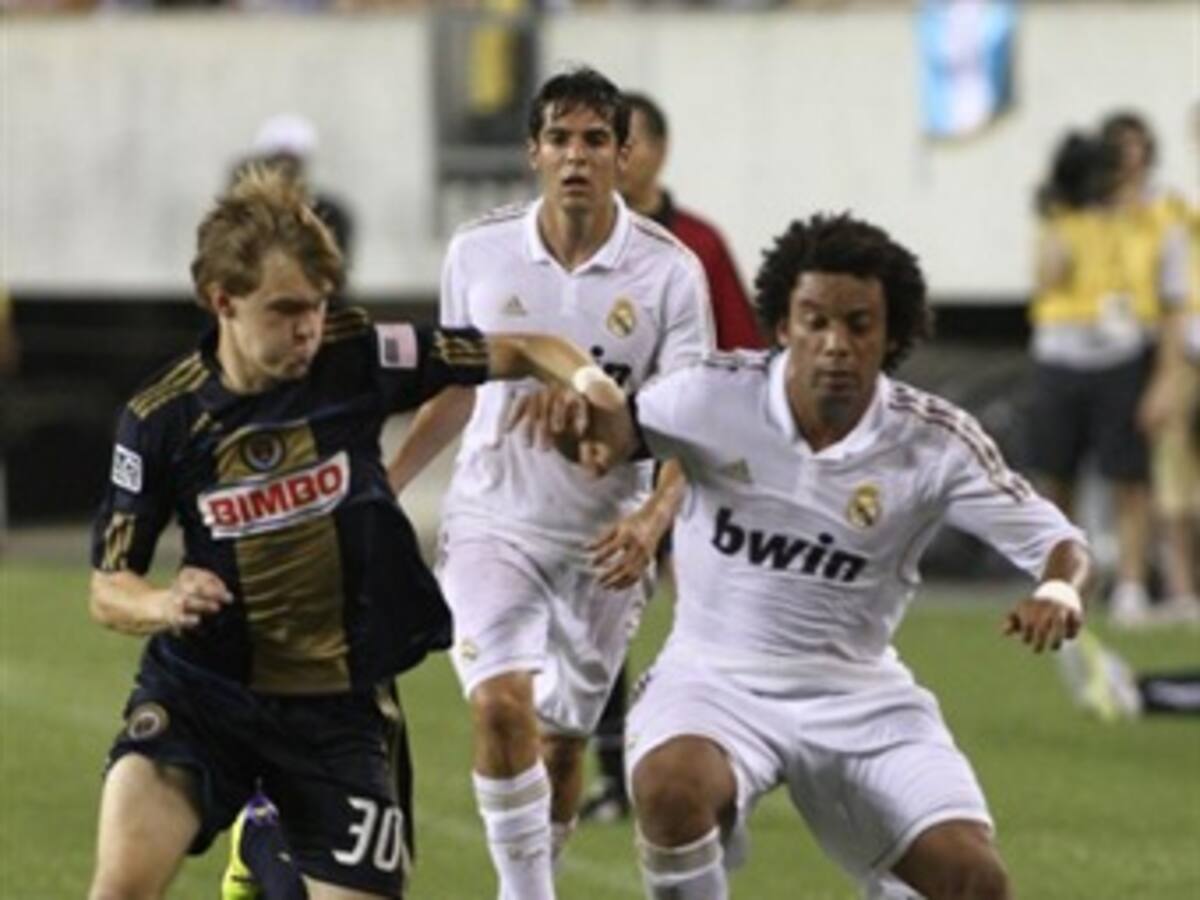 Real Madrid venció 2-1 a Unión de Philadelphia
