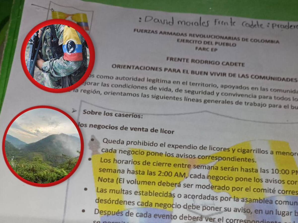 Carnets y multas: Disidencias imponen reglas en Caquetá para controlar la población