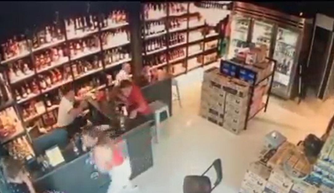 Atraco de película en Pitalito, Huila. 