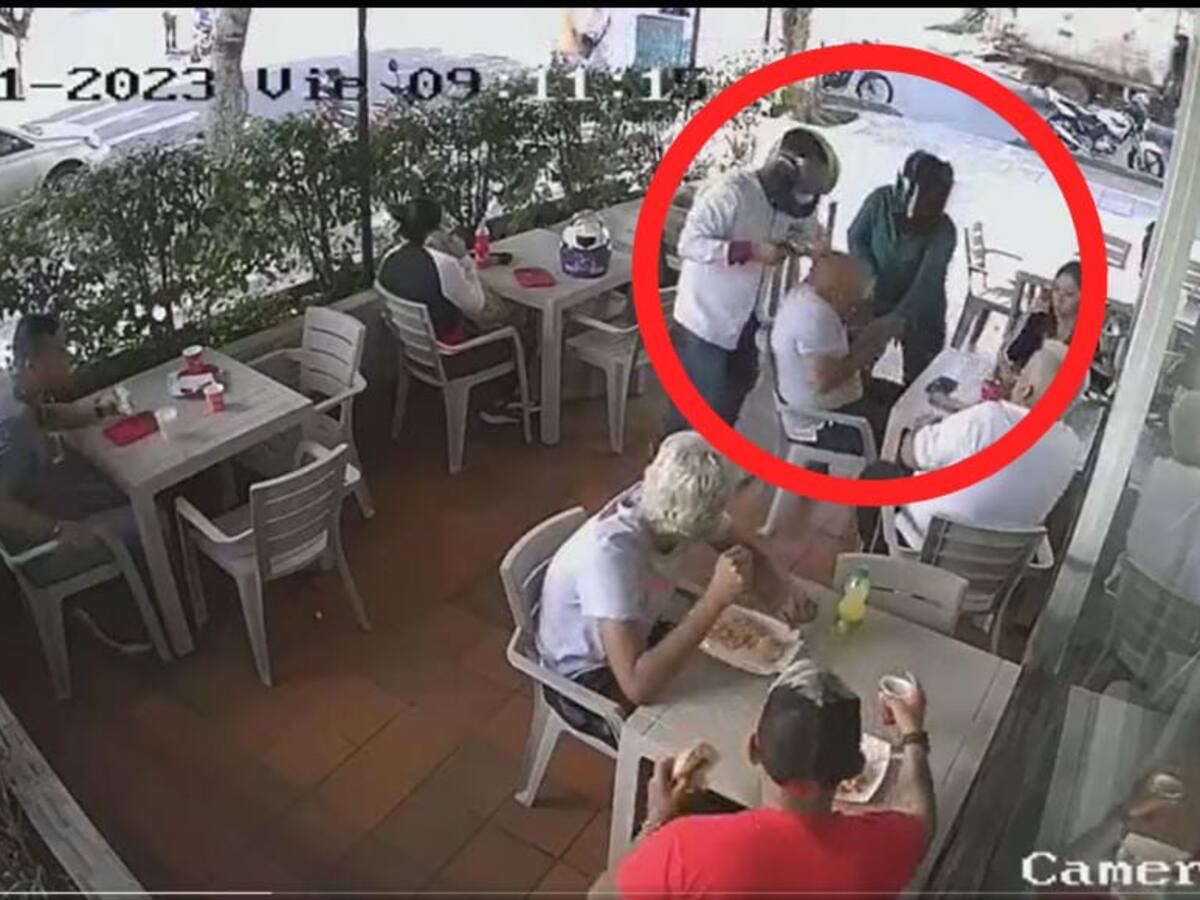 VIDEO: atraco en panadería de Bucaramanga