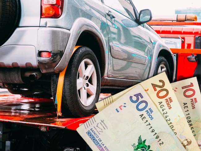 Tarifas de los servicios de patio y grúa por la inmovilización de vehículos. Foto: Getty Images