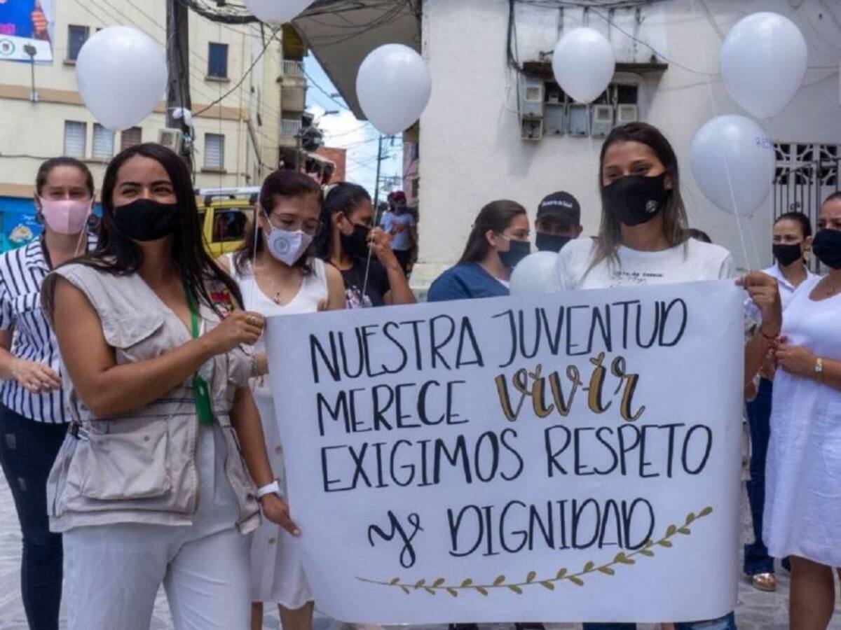Mujer fue baleada en Segovia durante un acto de rechazo a la violencia