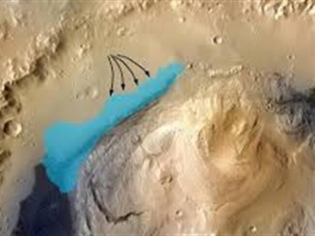 En Marte encuentran pruebas de que hubo agua dulce