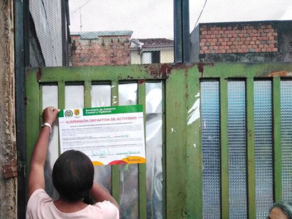 Cierre definitivo y 80 procesos más a sitios que no cumplen con el POT