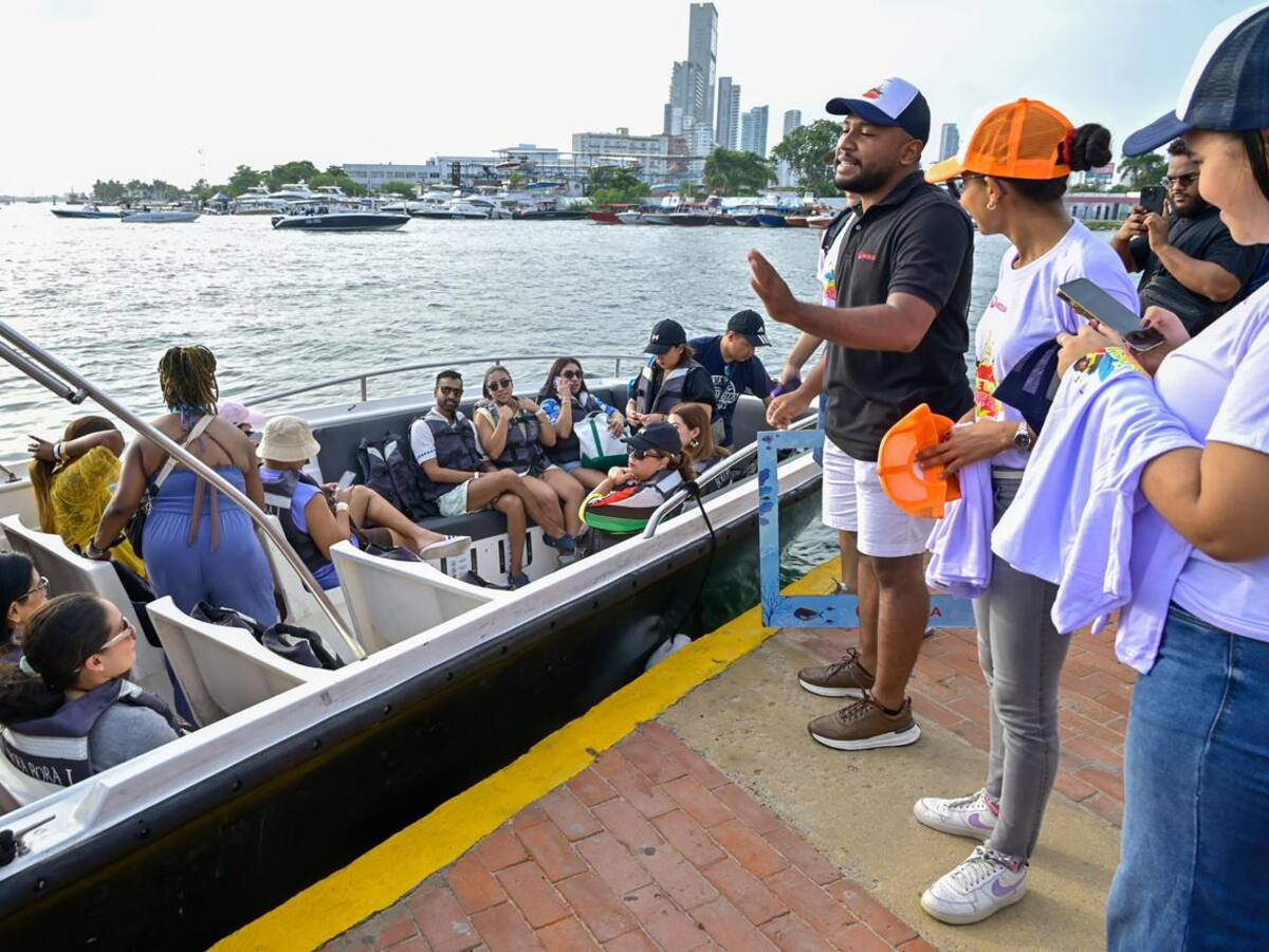 Realizaron sensibilización a turistas sobre manejo de residuos en islas de Cartagena