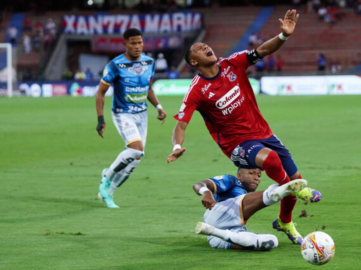 Medellín y Fortaleza empataron en un partido lleno de polémicas